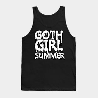 Goth Girl Summer Tank Top